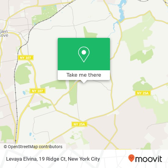 Mapa de Levaya Elvina, 19 Ridge Ct