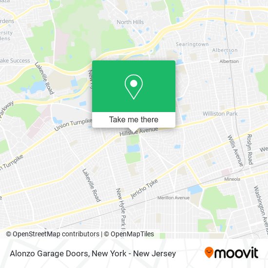 Alonzo Garage Doors map