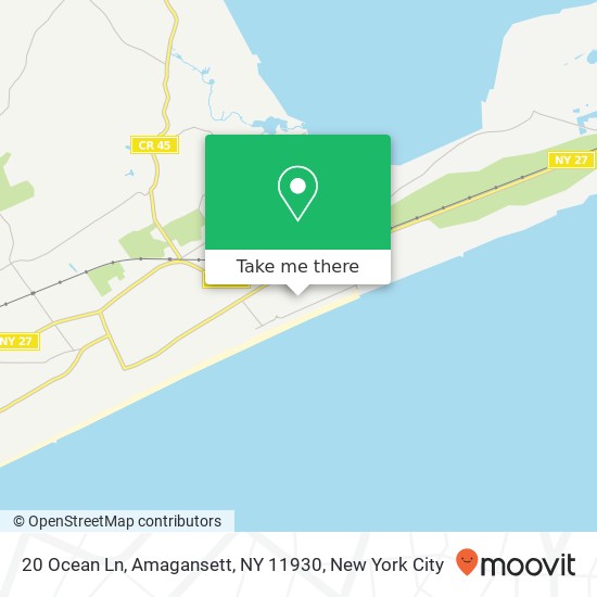 20 Ocean Ln, Amagansett, NY 11930 map