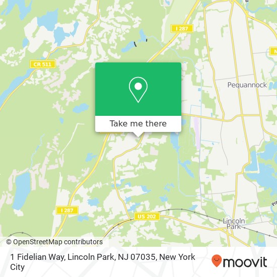 1 Fidelian Way, Lincoln Park, NJ 07035 map
