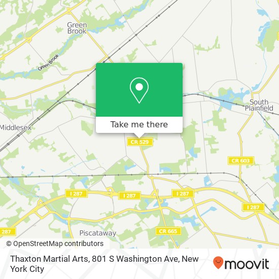 Thaxton Martial Arts, 801 S Washington Ave map