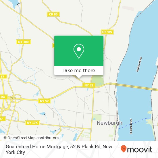 Guarenteed Home Mortgage, 52 N Plank Rd map