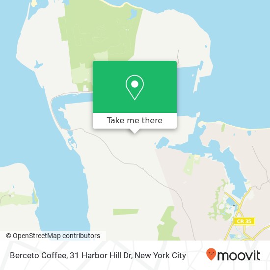 Mapa de Berceto Coffee, 31 Harbor Hill Dr