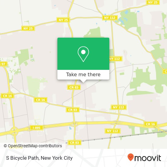 S Bicycle Path, Farmingville, NY 11738 map