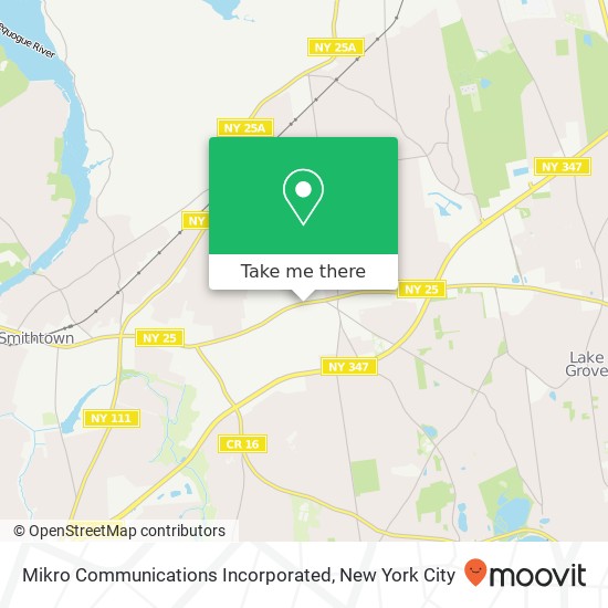 Mikro Communications Incorporated map