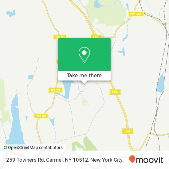 259 Towners Rd, Carmel, NY 10512 map