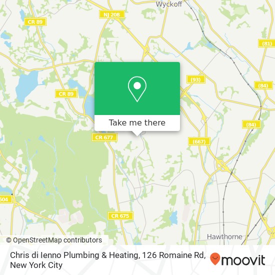 Chris di Ienno Plumbing & Heating, 126 Romaine Rd map