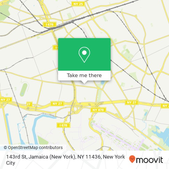 143rd St, Jamaica (New York), NY 11436 map