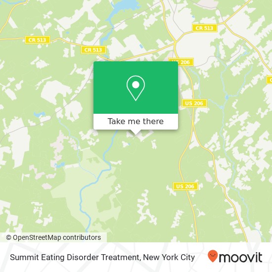 Mapa de Summit Eating Disorder Treatment, 230 Pottersville Rd