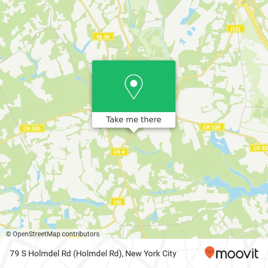 79 S Holmdel Rd (Holmdel Rd), Holmdel (HOLMDEL), NJ 07733 map