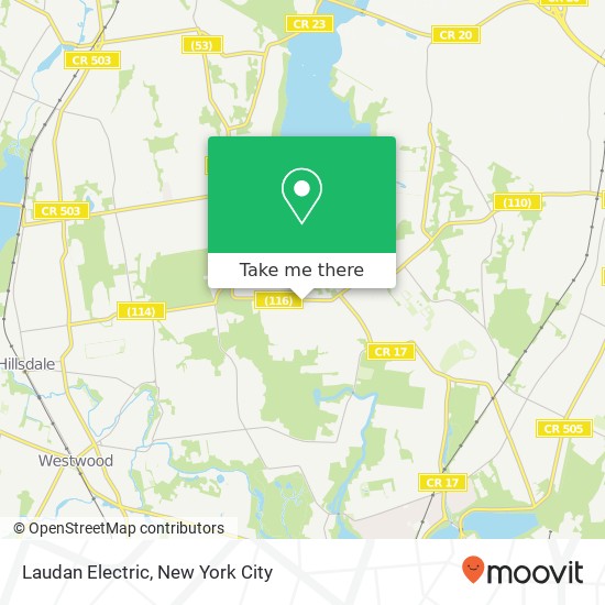 Laudan Electric map