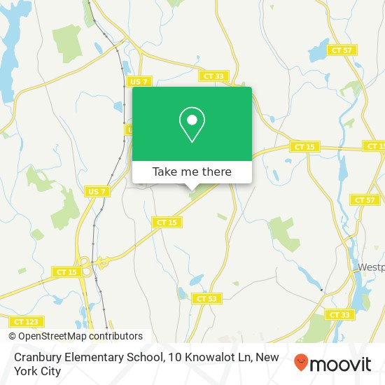 Cranbury Elementary School, 10 Knowalot Ln map