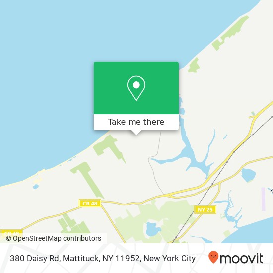 Mapa de 380 Daisy Rd, Mattituck, NY 11952