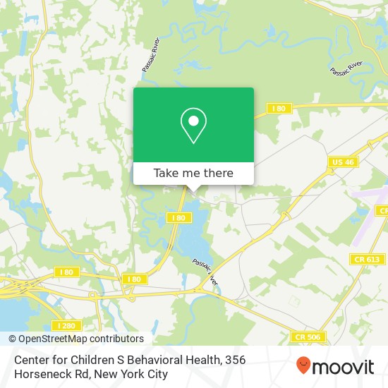 Center for Children S Behavioral Health, 356 Horseneck Rd map