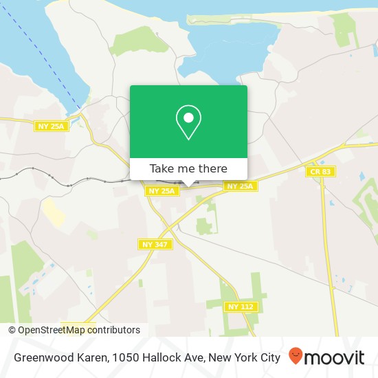 Greenwood Karen, 1050 Hallock Ave map