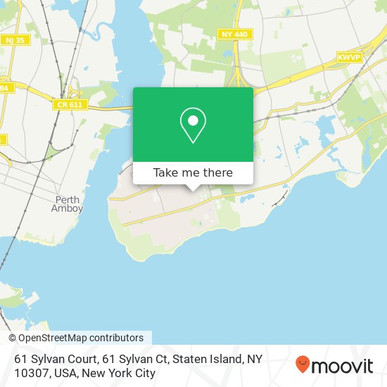 61 Sylvan Court, 61 Sylvan Ct, Staten Island, NY 10307, USA map