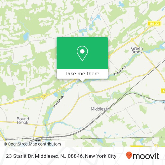 23 Starlit Dr, Middlesex, NJ 08846 map