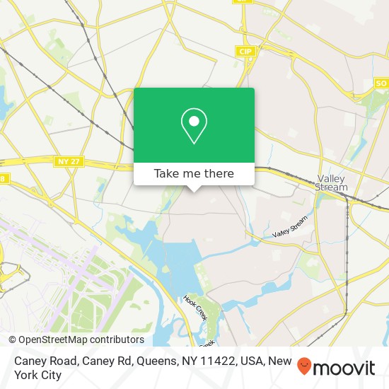 Caney Road, Caney Rd, Queens, NY 11422, USA map