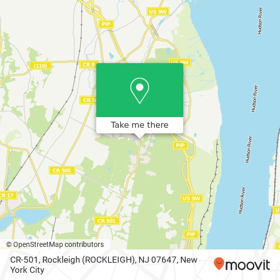 CR-501, Rockleigh (ROCKLEIGH), NJ 07647 map