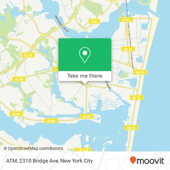 ATM, 2310 Bridge Ave map