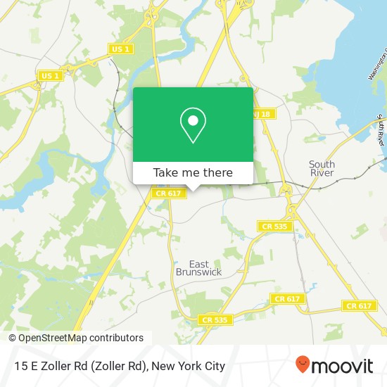 15 E Zoller Rd (Zoller Rd), East Brunswick, NJ 08816 map