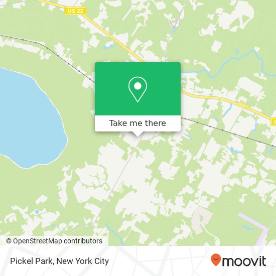 Mapa de Pickel Park, Mountain Rd