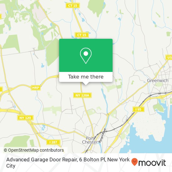 Advanced Garage Door Repair, 6 Bolton Pl map