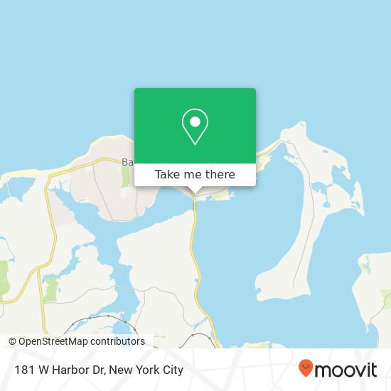 181 W Harbor Dr, Bayville, NY 11709 map