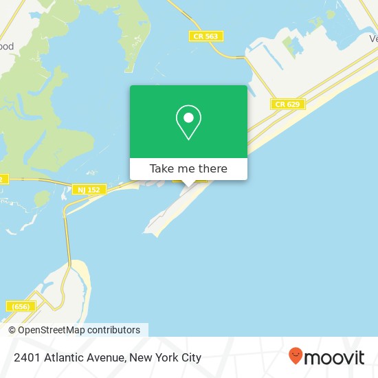 2401 Atlantic Avenue, 1150, 2401 Atlantic Ave, Longport, NJ 08403, United States map