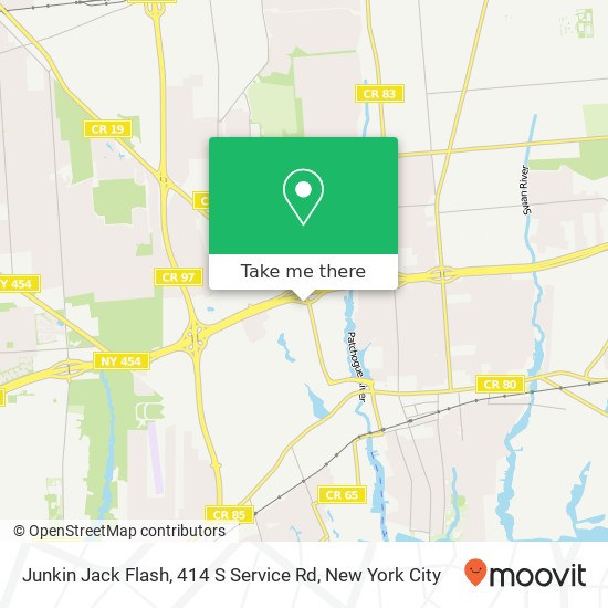Junkin Jack Flash, 414 S Service Rd map