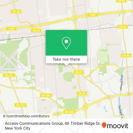 Access Communications Group, 46 Timber Ridge Dr map