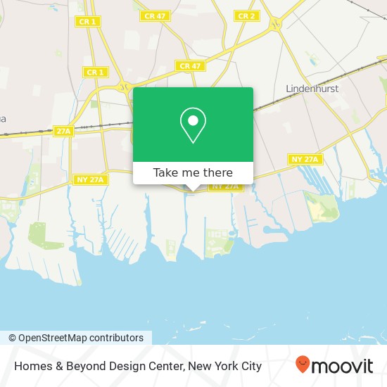Mapa de Homes & Beyond Design Center
