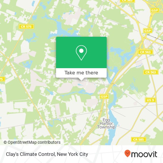 Clay's Climate Control, 6553 Mill Rd map