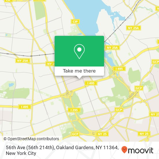 56th Ave (56th 214th), Oakland Gardens, NY 11364 map