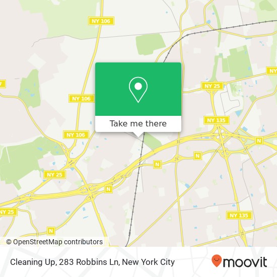 Mapa de Cleaning Up, 283 Robbins Ln