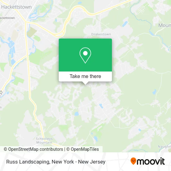 Russ Landscaping map