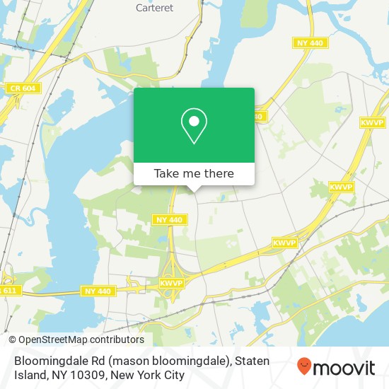 Bloomingdale Rd (mason bloomingdale), Staten Island, NY 10309 map