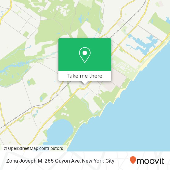 Zona Joseph M, 265 Guyon Ave map