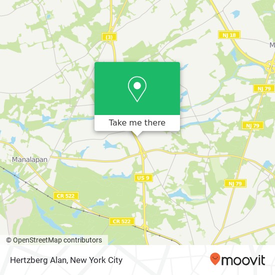 Mapa de Hertzberg Alan, 15 Mercer Ln
