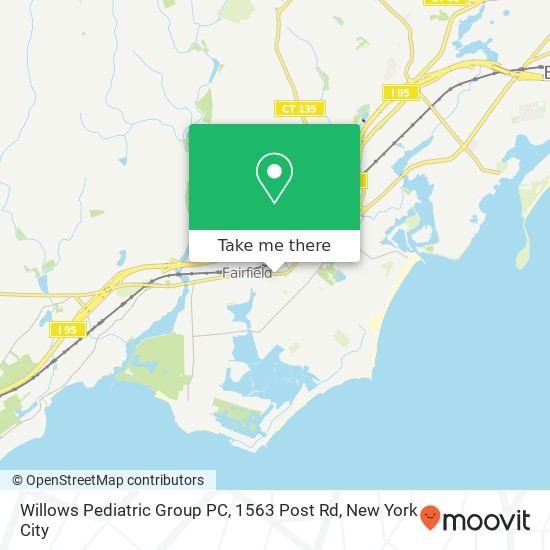 Willows Pediatric Group PC, 1563 Post Rd map