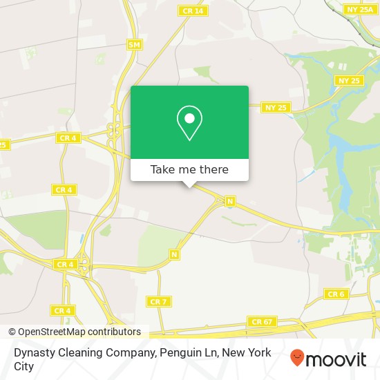 Mapa de Dynasty Cleaning Company, Penguin Ln