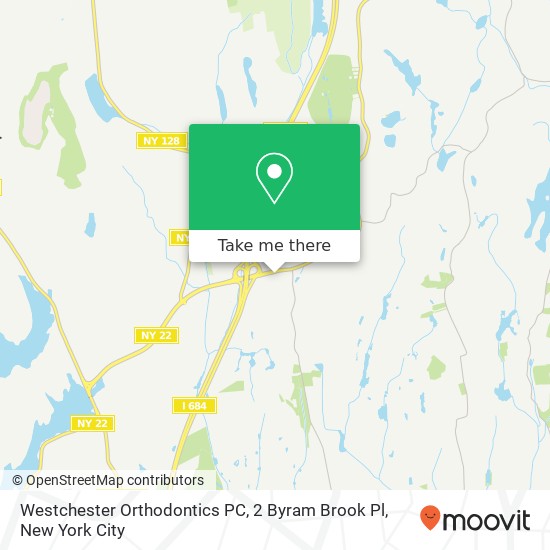 Mapa de Westchester Orthodontics PC, 2 Byram Brook Pl
