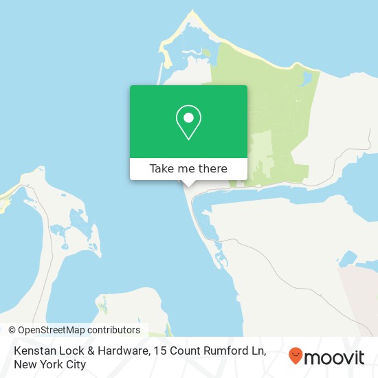 Mapa de Kenstan Lock & Hardware, 15 Count Rumford Ln