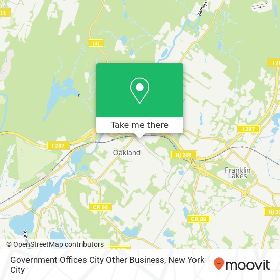 Government Offices City Other Business map