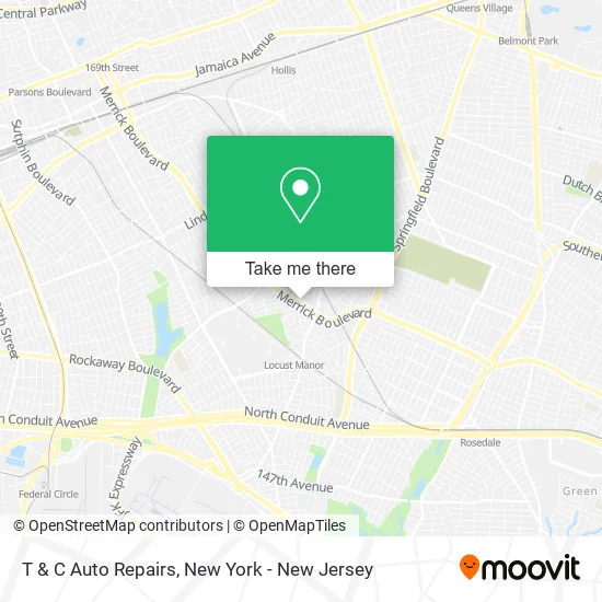 T & C Auto Repairs map