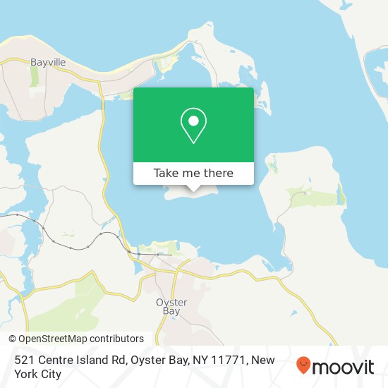 521 Centre Island Rd, Oyster Bay, NY 11771 map