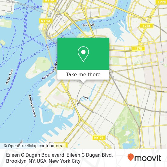 Eileen C Dugan Boulevard, Eileen C Dugan Blvd, Brooklyn, NY, USA map