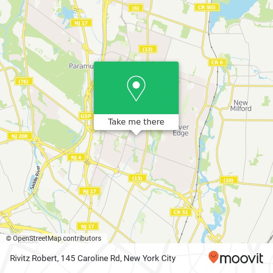 Mapa de Rivitz Robert, 145 Caroline Rd