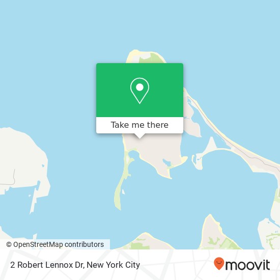 Mapa de 2 Robert Lennox Dr, Northport (FORT SALONGA), NY 11768