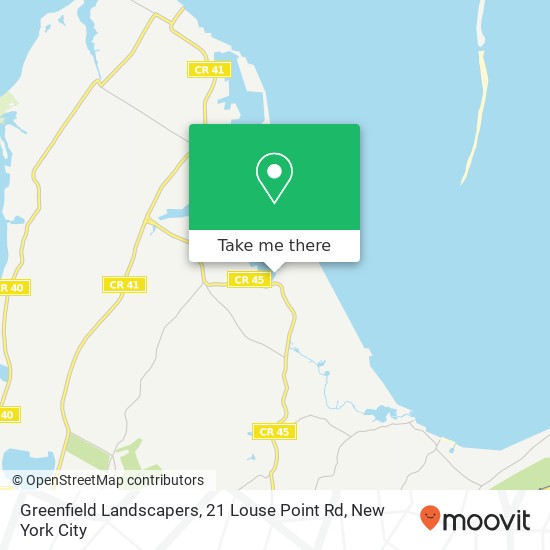 Greenfield Landscapers, 21 Louse Point Rd map